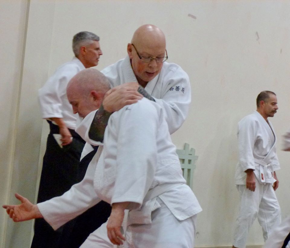 Aikido practice Billy Senior